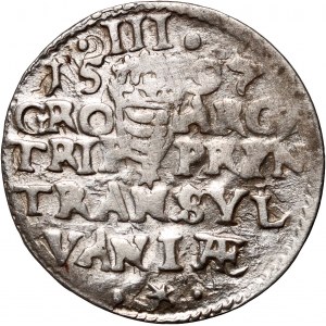 Maďarsko, Sedmohradsko, Žigmund Báthory, trojak 1597, Nagybanya