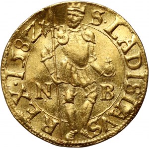 Hungary, Transylvania, Rudolf II, Ducat 1582 NB, Nagybanya