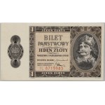 II RP, 1 złoty 1.10.1938, seria IL