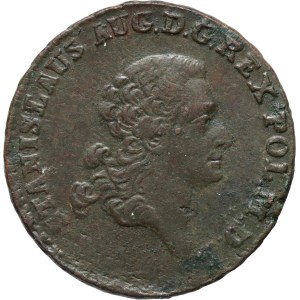 Stanislaw August Poniatowski, trojak 1768 G, Warsaw