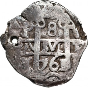 Bolívia, Karol III, 8 realov 1761, Potosi