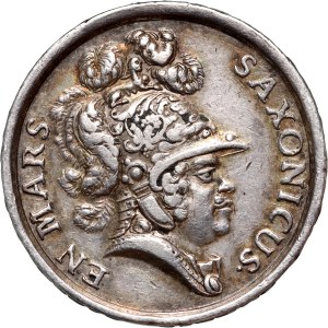 Germany, Saxony, John George III, Medal commemorating the Battle of Vienna 1683