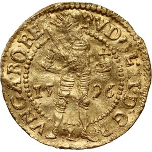 Netherlands, Kampen, Rudolf II, Ducat 1596