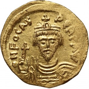 Byzantine Empire, Phocas 602-610, Solidus, Constantinople
