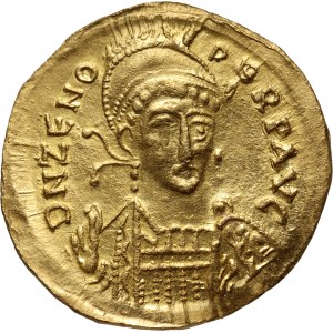 Eastern Roman Empire, Zeno 474-491, Solidus, Constantinople
