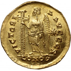 Eastern Roman Empire, Zeno 474-491, Solidus, Constantinople
