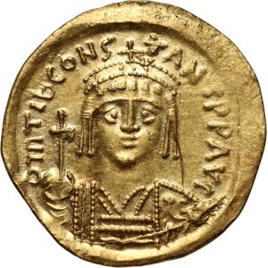 Byzantine Empire, Tiberius II Constantine 578-582, Solidus, Constantinople