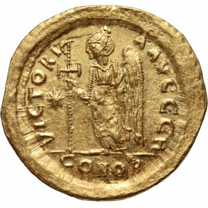 Bizancjum, Anastazjusz 491-518, solidus, Konstantynopol