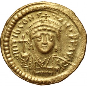 Byzantine Empire, Tiberius II Constantine 578-582, Solidus, Constantinople