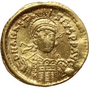 Byzantine Empire, Anastasius I 491-518, Solidus, Constantinople