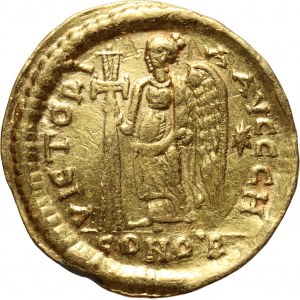 Byzantine Empire, Anastasius I 491-518, Solidus, Constantinople