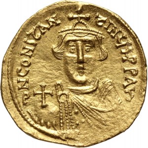 Byzantine Empire, Constans II 641-668, Solidus, Constantinople