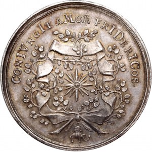 Denmark, Medal for the return of Frederick IV from Italy 1709