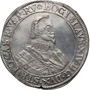 Pomorze, Bogusław XIV, talar 1629, Szczecin