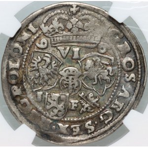 Žigmund III Vaza, šesťpence 1596 I-F, Lublin