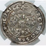 Žigmund III Vaza, šesťpence 1596 I-F, Lublin