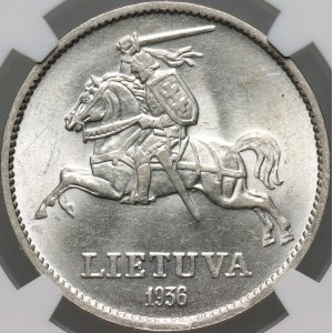 Lithuania, 10 Litas 1936, Grand Duke Vytautas