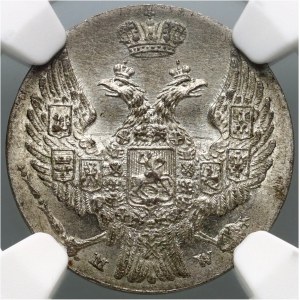 Partage russe, Nicolas Ier, 10 groszy 1840 MW, Varsovie
