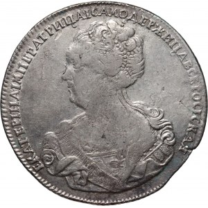 Russia, Catherine I, Rouble 1725 СП-Б on reverse, St. Petersburg