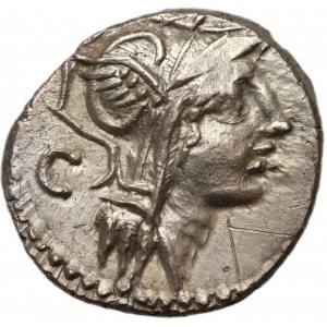 Roman Republic, D. Silanus 91 BC, Denar, Rome