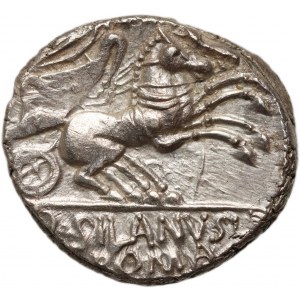 Roman Republic, D. Silanus 91 BC, Denar, Rome