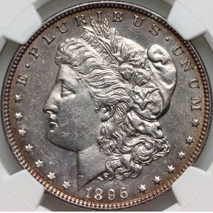 United States of America, Dollar 1896, Philadelphia, Morgan, Prooflike