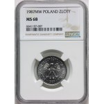 PRL, 1 zloty 1987