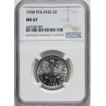 PRL, 2 złote 1958, Jagody