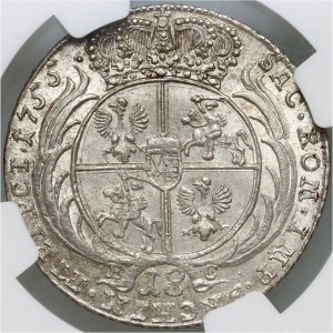 August III, ort 1755 EC, Lipsk