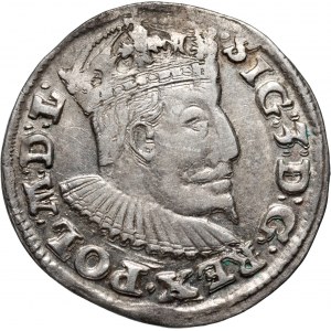 Žigmund III Vaza, trojak 1595, Lublin