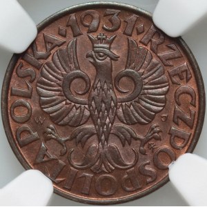 II RP, 2 grosze 1931, Warszawa
