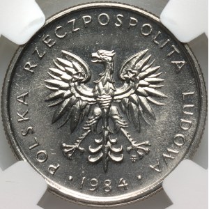 PRL, 10 złotych 1984, PRÓBA, nikiel