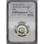 Bulharsko, 50 stotinki 1981, 1300 rokov Bulharska