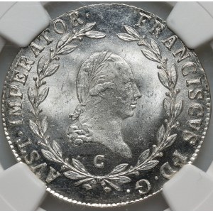 Austria, Franz I, 20 Kreuzers 1809 C, Prague