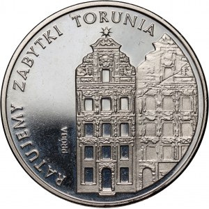 PRL, 5000 złotych 1989, Ratujemy Zabytki Torunia, PRÓBA, nikiel