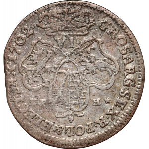 August II Mocny, szóstak 1702 EPH, Lipsk