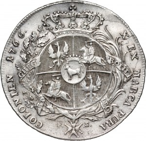 Stanisław August Poniatowski, talar 1766 FS, Warszawa, 