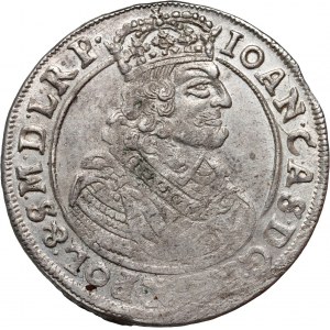 Jan II Kazimierz, ort 1663 AT, Kraków