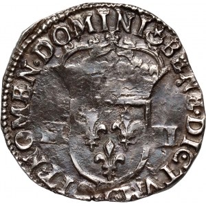 Francie, Jindřich IV., 1/4 ecu 1610