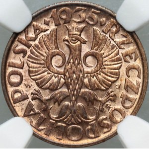 II RP, 2 grosze 1935, Warszawa