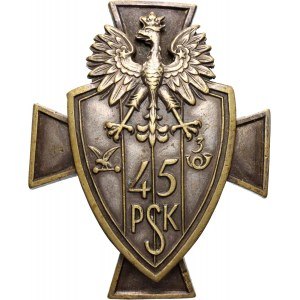 Polska, Odznaka żołnierska 45 Pułku Strzelców Kresowych, Równe