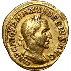 Roman Empire, Trajan Decius 249-251, Aureus, Rome