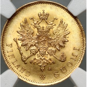 Finland, Alexander II, 10 Markkaa 1879 S, Helsinki