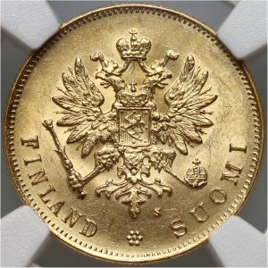 Finland, Alexander III, 10 Markkaa 1882 S, Helsinki