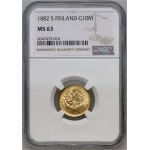 Finland, Alexander III, 10 Markkaa 1882 S, Helsinki