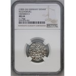 Germany, Bayern, Heinrich II der Zänker 985-995, Denar, Regensburg, mintmaster GVAL