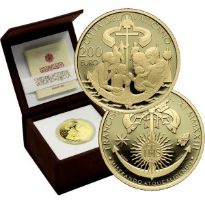 Vatikán, František, 200 eur 2023, Svätý rok 2025