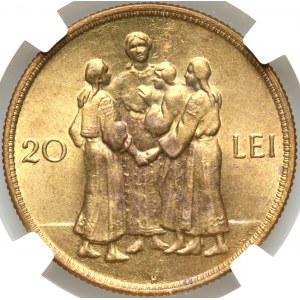 Romania, Michael I, 20 Lei 1930 H, Birmingham
