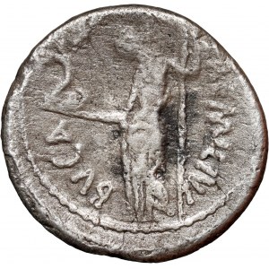 Roman Republic, Caius Julius Caesar, Denar with portrait 44 BC, Rome