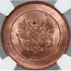 Finland, Nicholas II, 10 Penniä 1917, Helsinki, Civil War